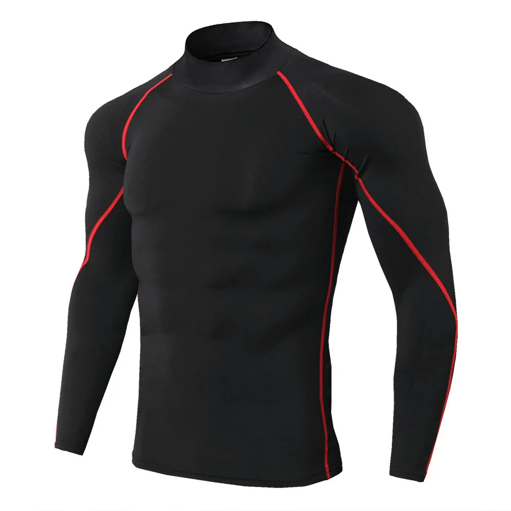Quick-Dry Compression T-Shirt for Men