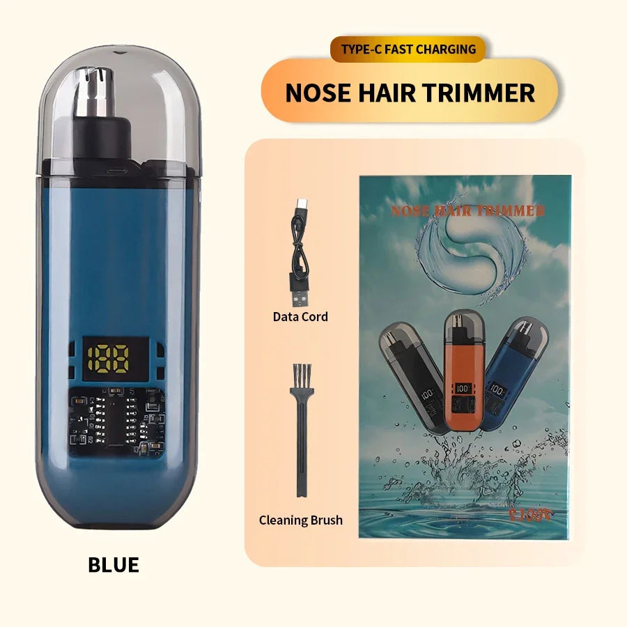 Professional 2-in-1 Ear and Nose Hair Trimmer for Men