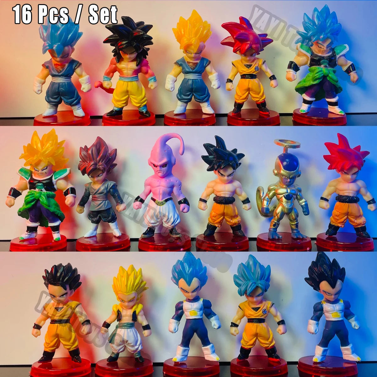 Dragon Ball Z Action Figure Set - Iconic Characters for Collectors