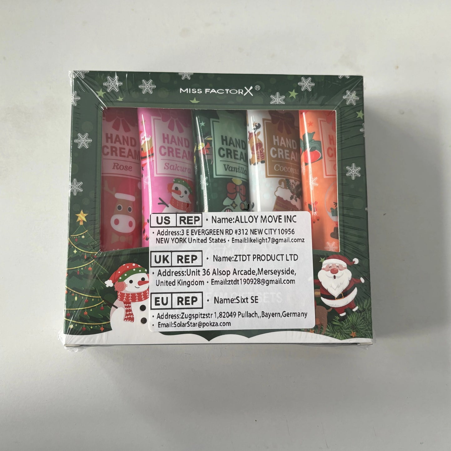 5-Pack Hand Cream Gift Set for Women