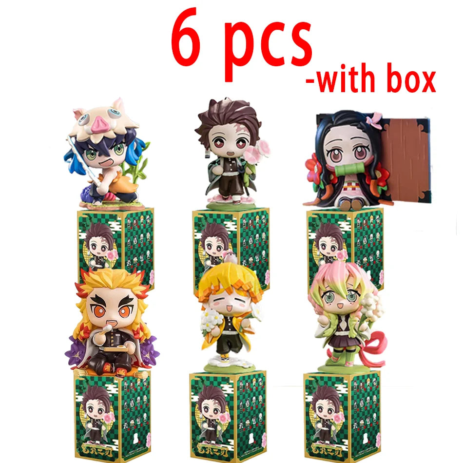 Demon Slayer Blind Box Figures - Collectible Anime Statues
