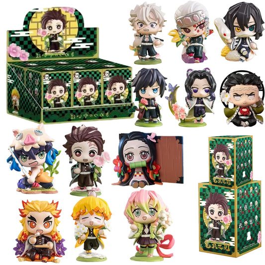 Demon Slayer Blind Box Figures - Collectible Anime Statues