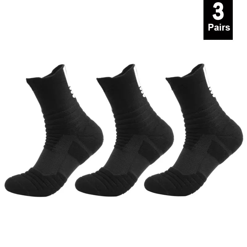 Breathable Anti-slip Football Socks for Men - Perfect for Soccer and Basketball