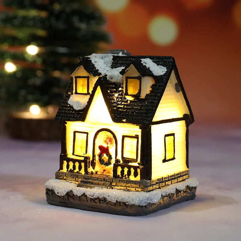 Battery-Powered Christmas House Light Decorations for Festive Cheer