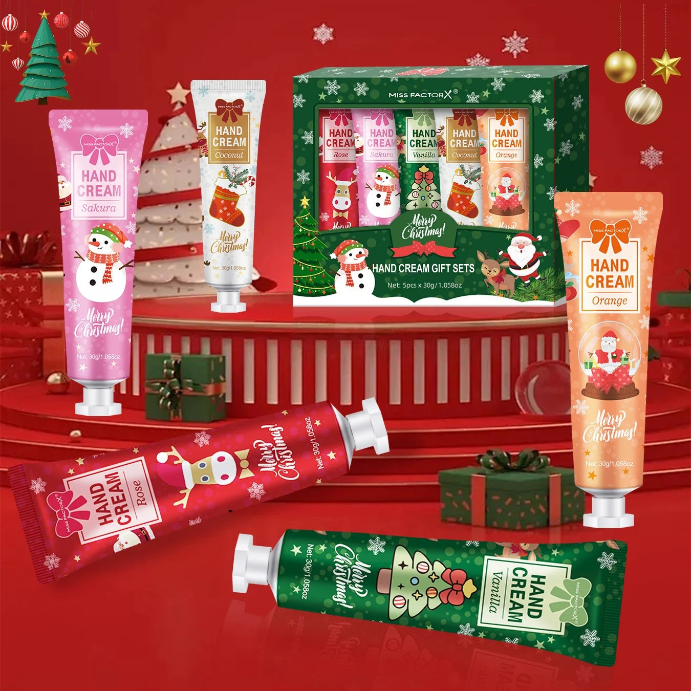 5-Pack Hand Cream Gift Set for Women