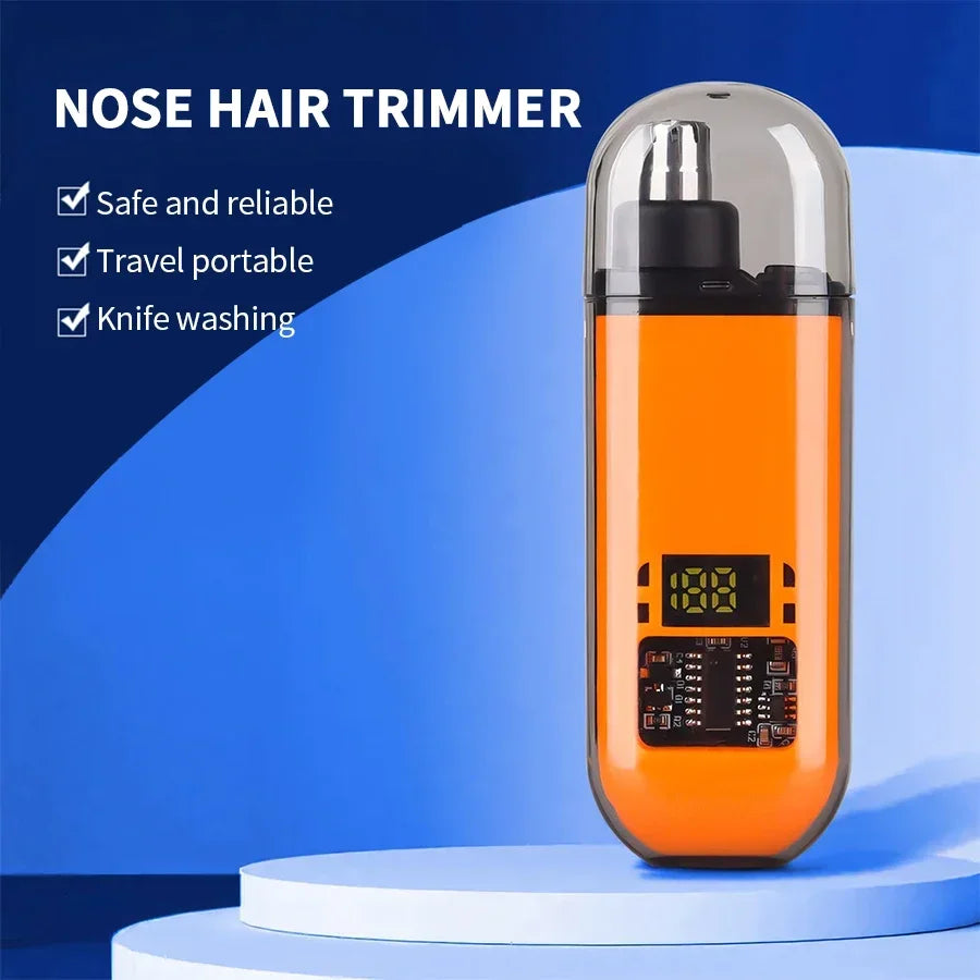Professional 2-in-1 Ear and Nose Hair Trimmer for Men
