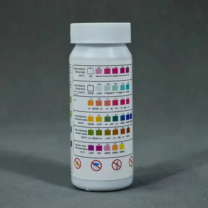 pH Test Strips for Freshwater Aquariums and Pools