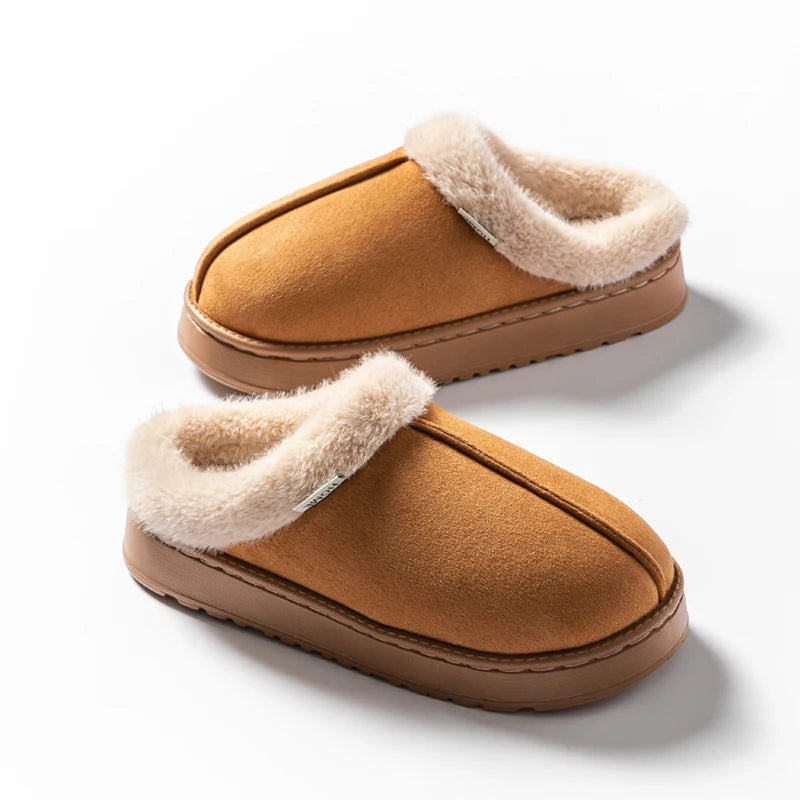 Cozy Fluffy Slippers for Autumn and Winter