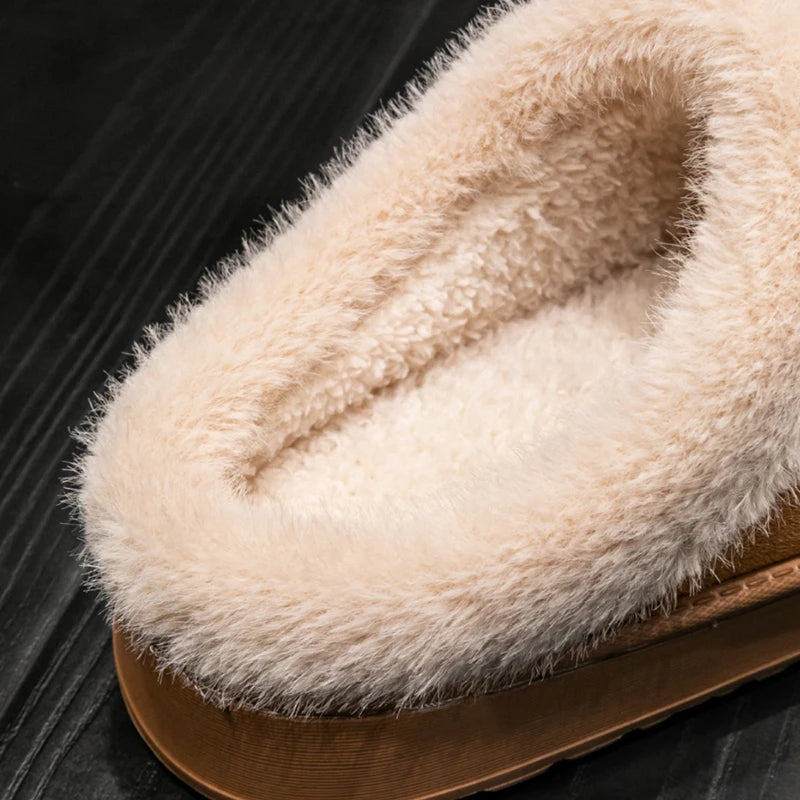 Cozy Fluffy Slippers for Autumn and Winter