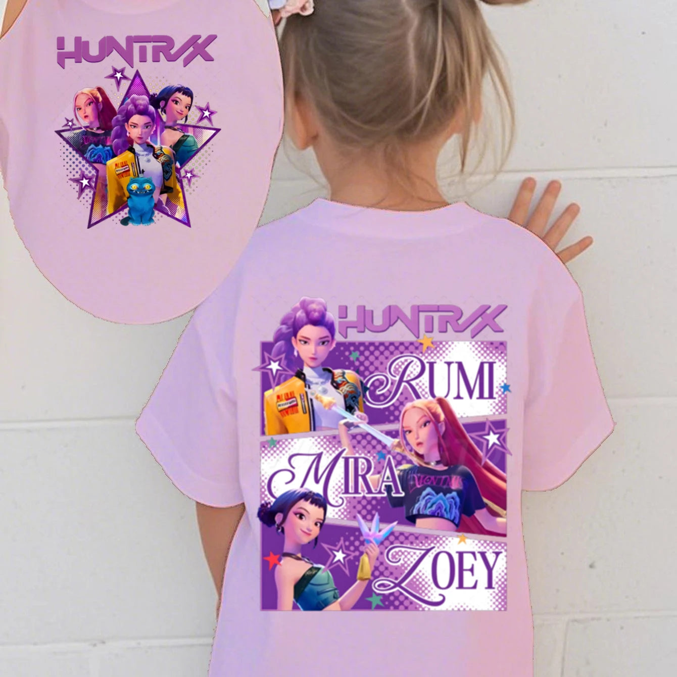 Kpop Demon Hunters Graphic T-Shirt for Kids