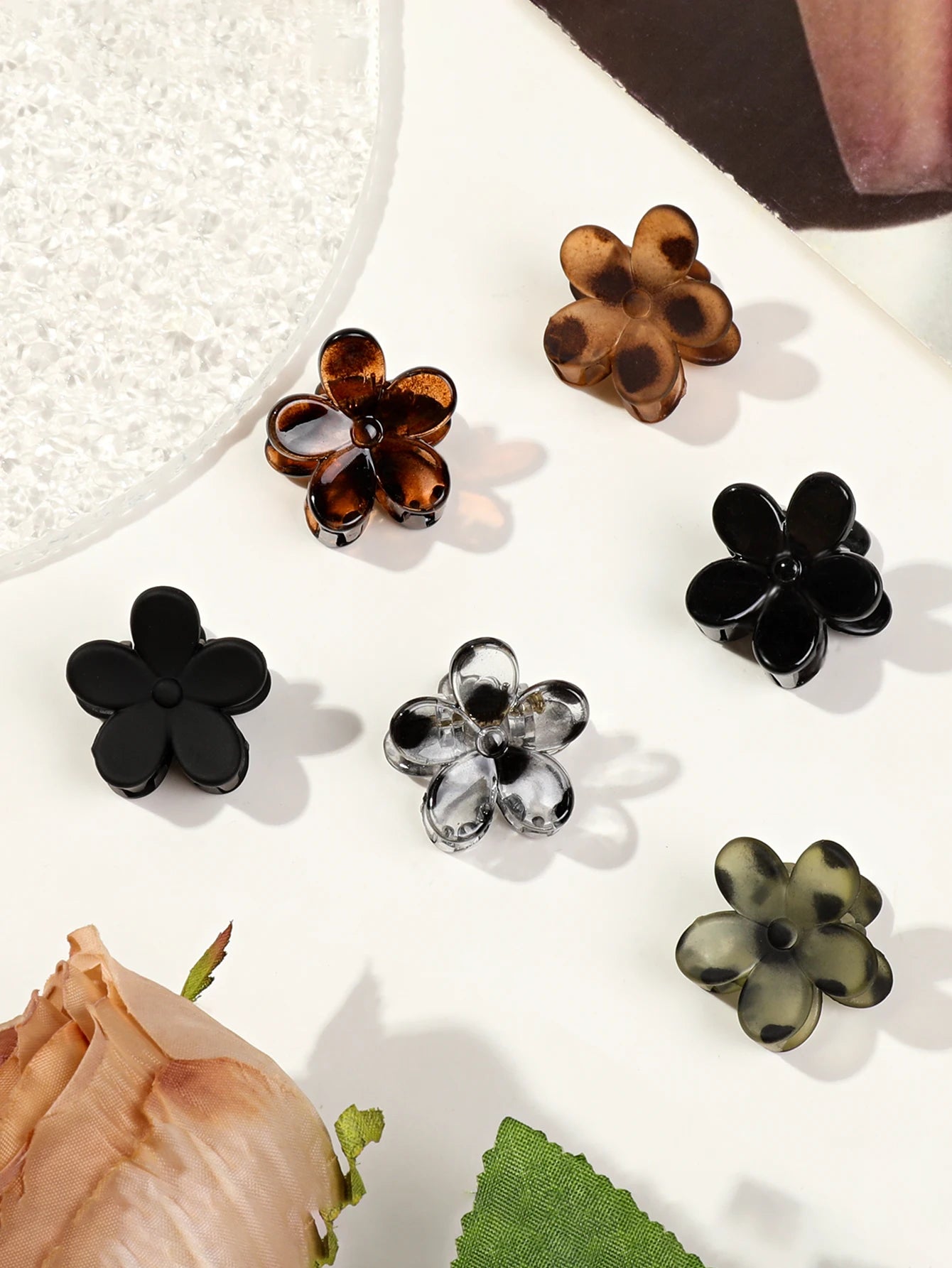 Creaseless Mini Flower Hair Clips for Effortless Styling