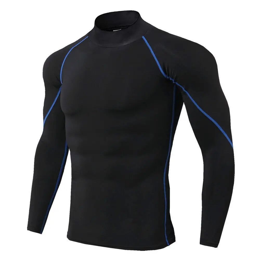 Quick-Dry Compression T-Shirt for Men