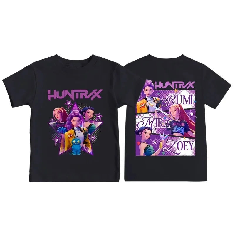 Kpop Demon Hunters Graphic T-Shirt for Kids