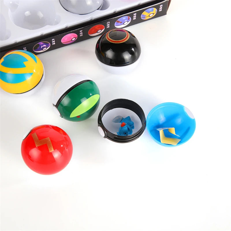 Pokemon Poke Ball 12Pcs Action Figure Set