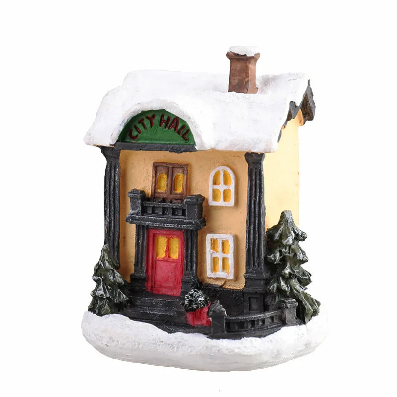 Battery-Powered Christmas House Light Decorations for Festive Cheer