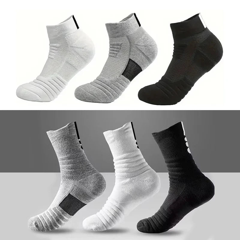 Breathable Anti-slip Football Socks for Men - Perfect for Soccer and Basketball