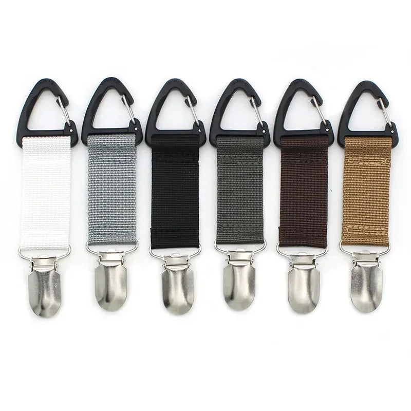 Multi-Purpose Outdoor Hat Clip for Travel
