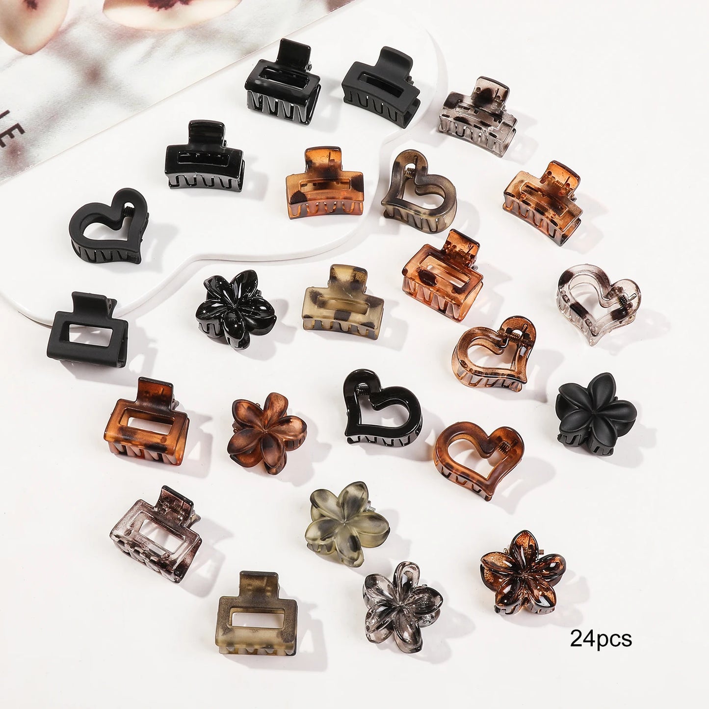 Creaseless Mini Flower Hair Clips for Effortless Styling