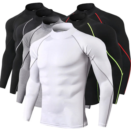 Quick-Dry Compression T-Shirt for Men