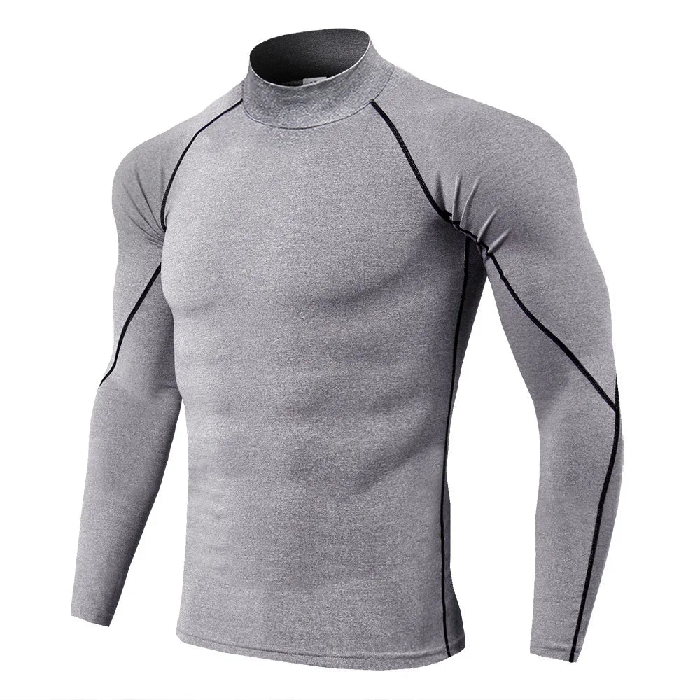 Quick-Dry Compression T-Shirt for Men