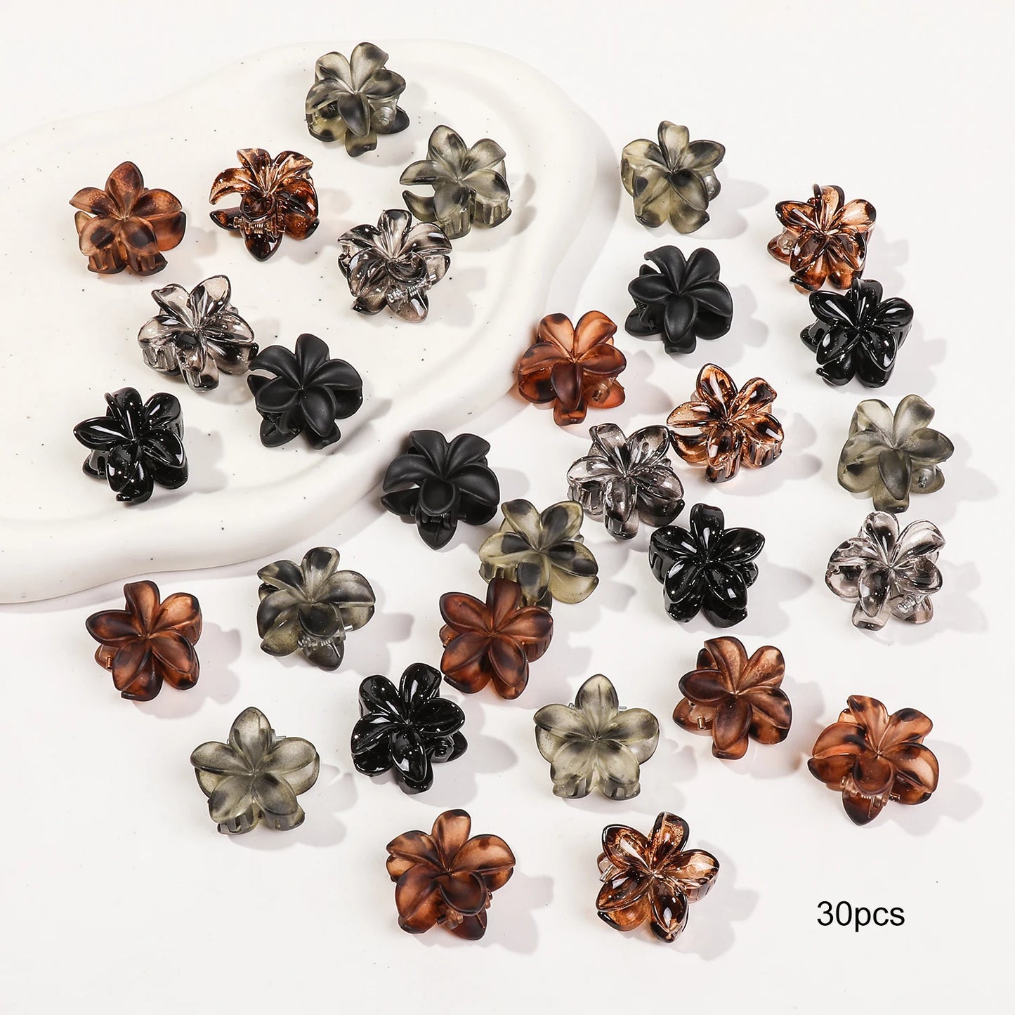 Creaseless Mini Flower Hair Clips for Effortless Styling