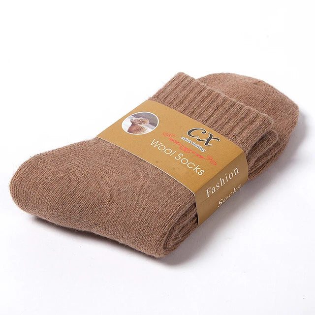 Super Thick Merino Wool Winter Socks - Perfect for Cold Weather