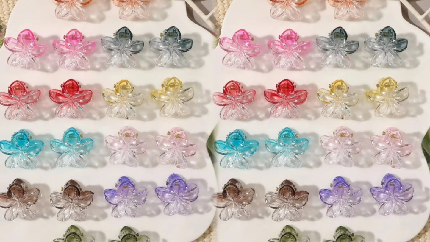 Creaseless Mini Flower Hair Clips for Effortless Styling