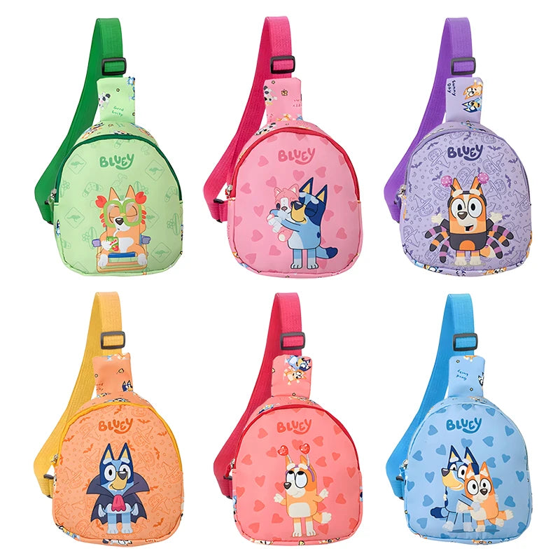 Kids' Bluey and Bingo Anime Backpack - Perfect for School and Play