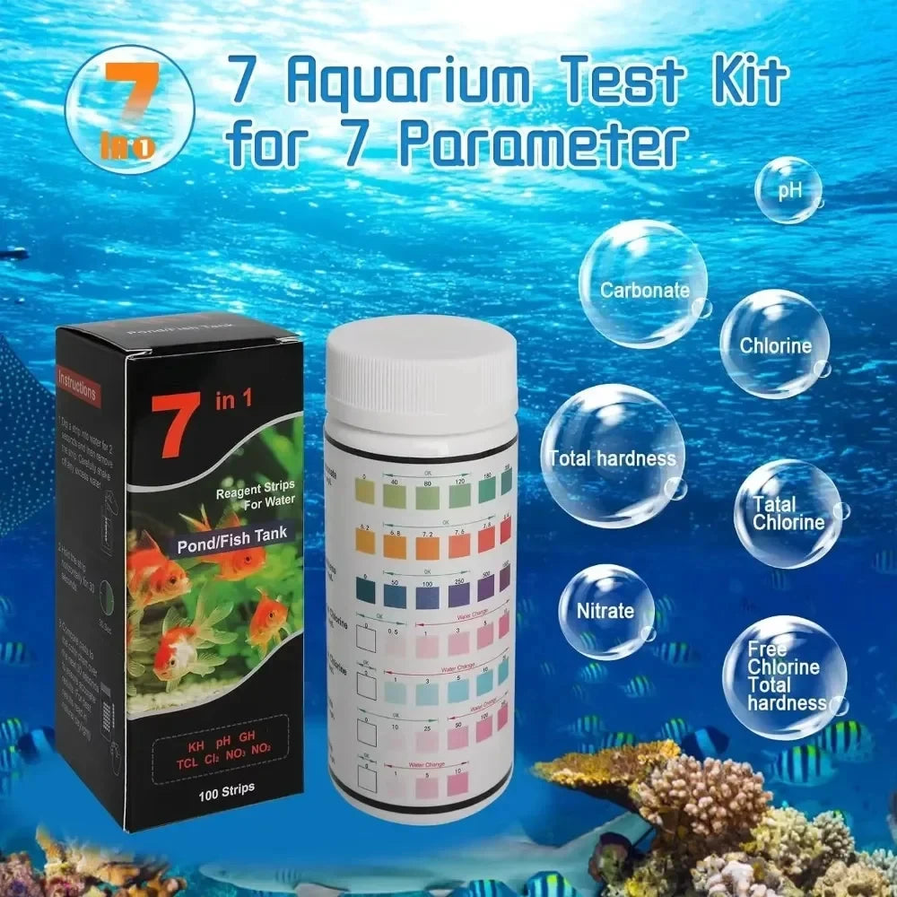 pH Test Strips for Freshwater Aquariums and Pools