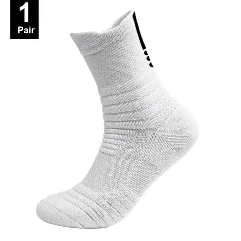 Breathable Anti-slip Football Socks for Men - Perfect for Soccer and Basketball