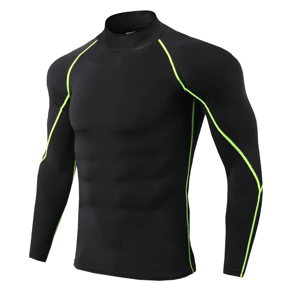 Quick-Dry Compression T-Shirt for Men