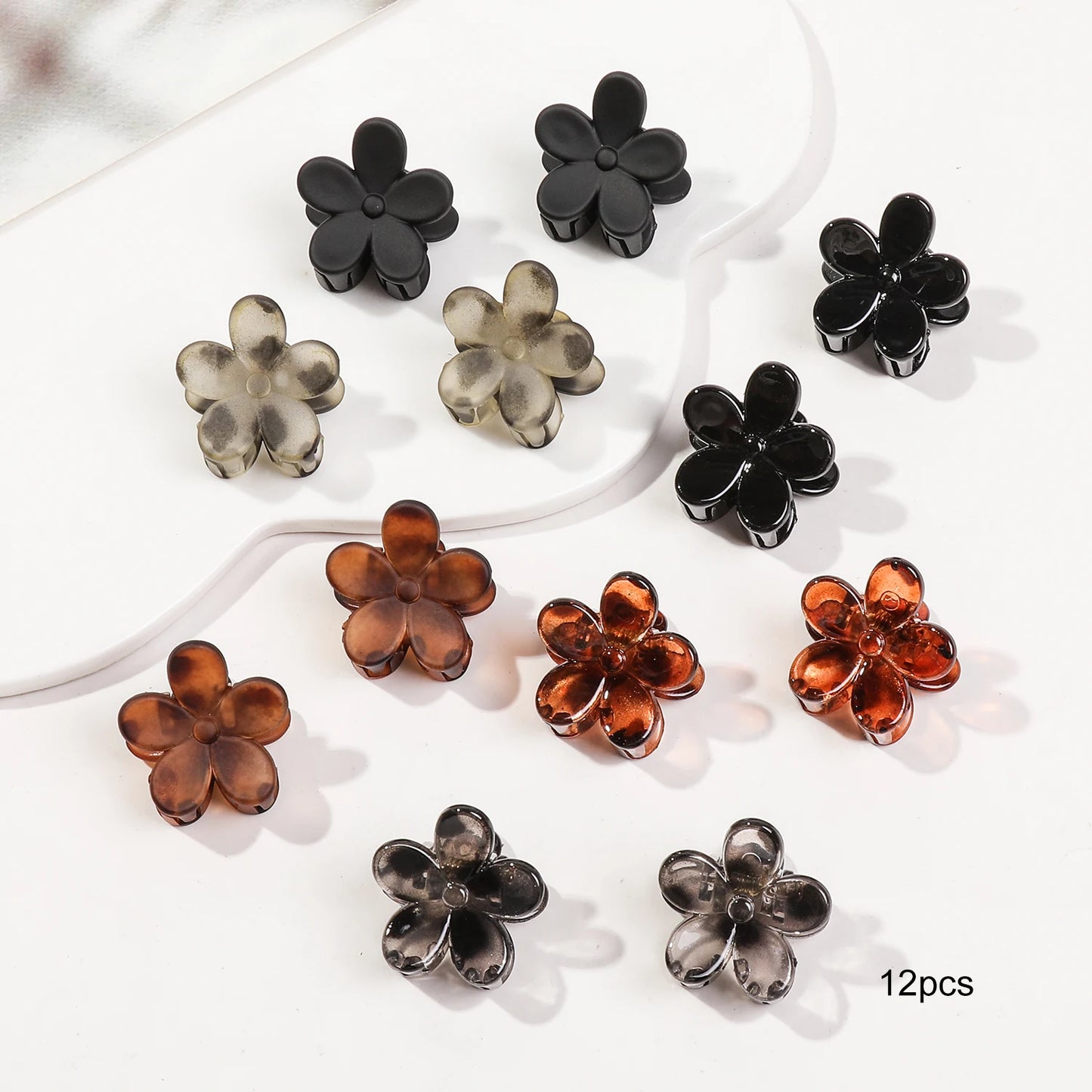 Creaseless Mini Flower Hair Clips for Effortless Styling